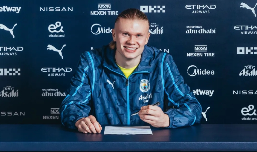 Haaland renova contrato com o Manchester City até 2034