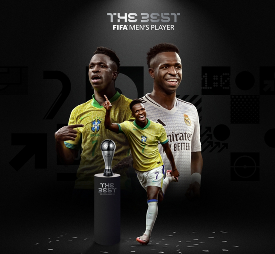 The Best: Vini Jr. é eleito o melhor jogador do mundo pela Fifa
