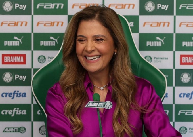 Leila Pereira convoca torcida do Palmeiras contra o River Plate