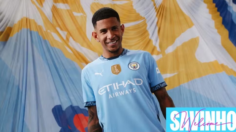 Manchester City anuncia a contratação de Savinho, ex-Girona