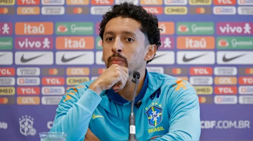 Marquinhos diz que Argentina é a seleção a ser batida na Copa América