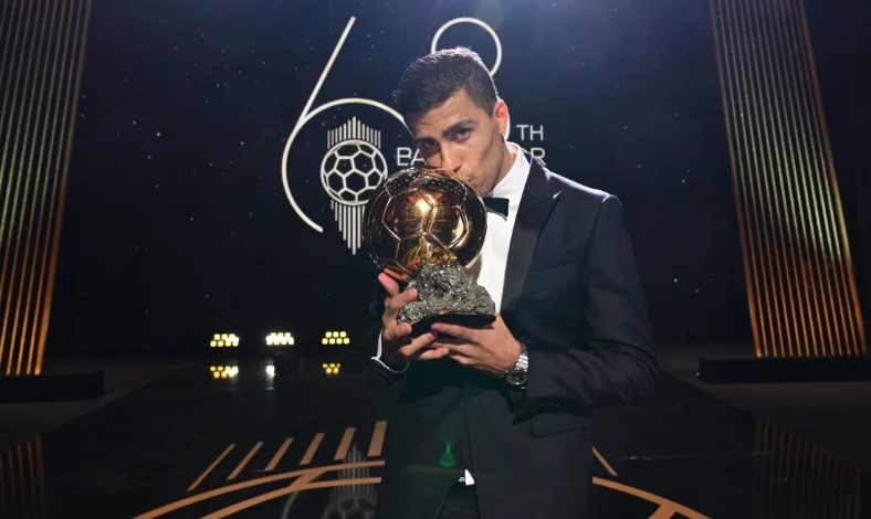 Jornal inglês elege Rodri como melhor do mundo; Vini Jr. é o segundo