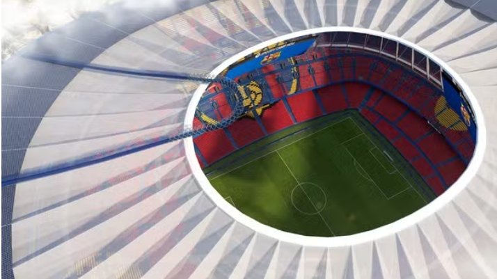 Barcelona mostra mais imagens do projeto do novo Camp Nou