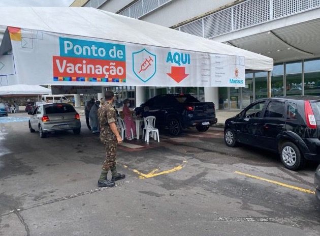 Ministério Público inspeciona postos de vacinação contra Covid em Manaus