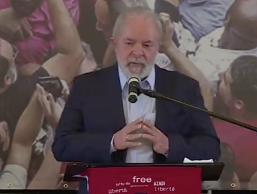 Lula sobre Sergio Moro: 'Deus de barro não dura'