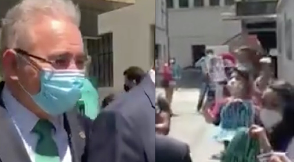 Queiroga é recebido aos gritos de 'Bolsonaro genocida' em visita à USP