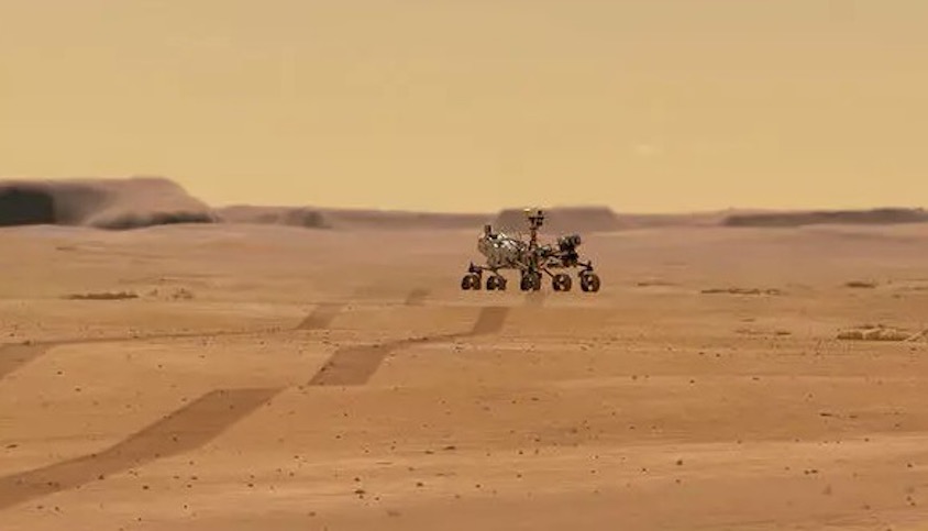 Arco-íris em Marte? Perseverance captura imagem e esclarece mistério