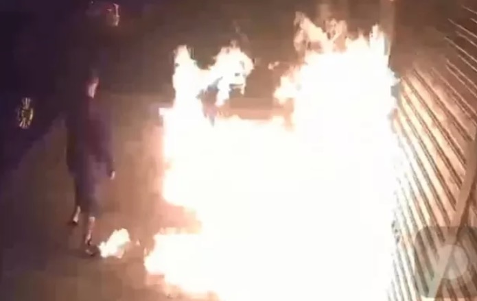 Jovem ateia fogo em loja de bebidas por não conseguir ‘fiado’