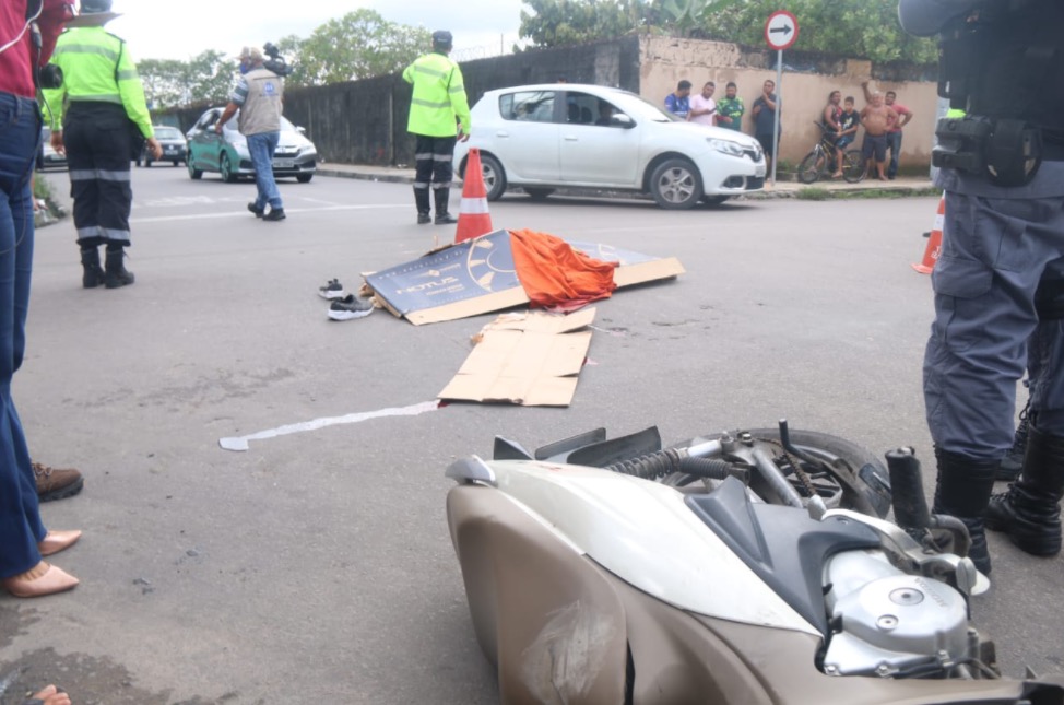 Vídeo mostra acidente que matou fonoaudióloga em Manaus