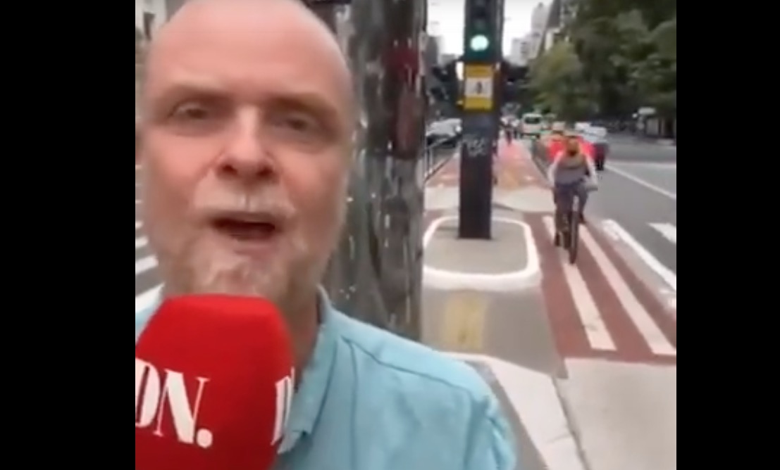 Jornalista sueco sofre tentativa de assalto em filmagem em São Paulo; vídeo