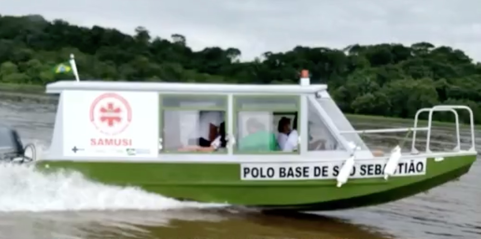 Criminosos rendem vigia e roubam duas ambulanchas no Amazonas