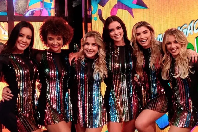 Bailarinas do Faustão são dispensadas após fim do programa 