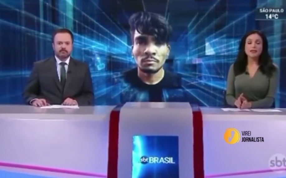 Apresentador do SBT confunde serial killer com Lázaro Ramos ao vivo