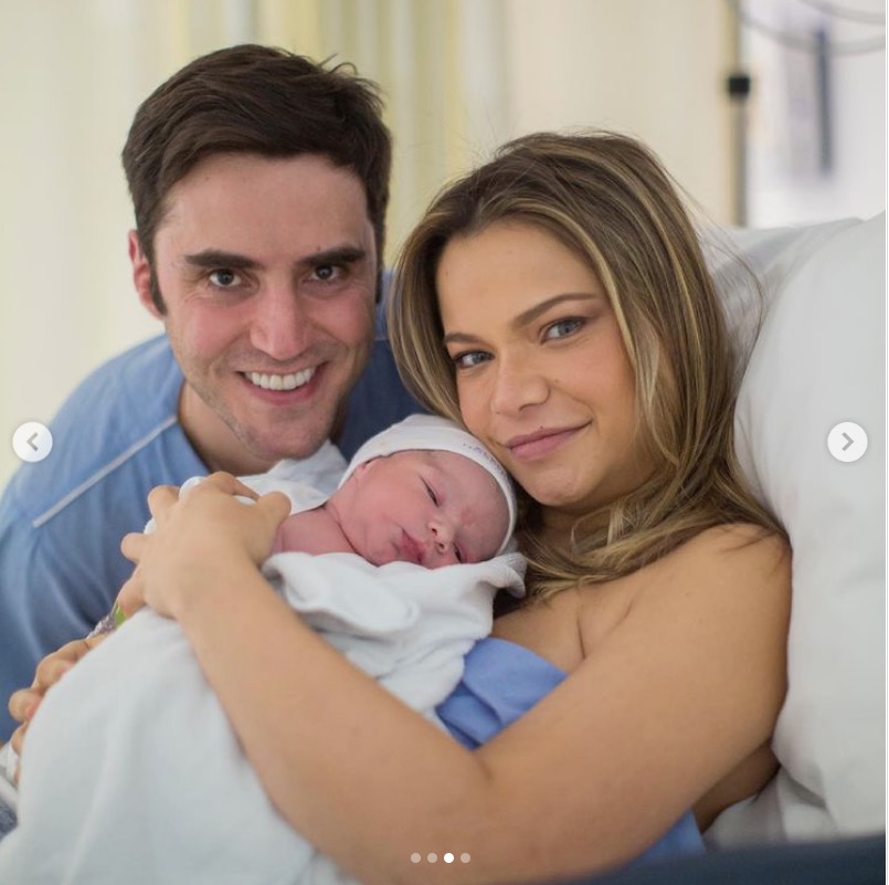 Atriz Milena Toscano dá à luz ao segundo filho; veja fotos