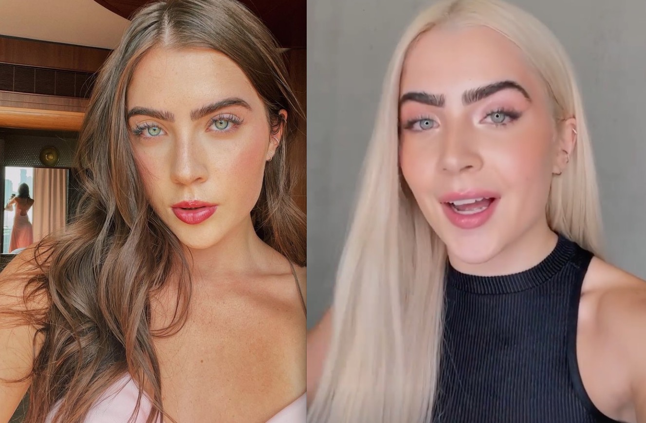 Jade Picon radicaliza no visual e surge platinada 