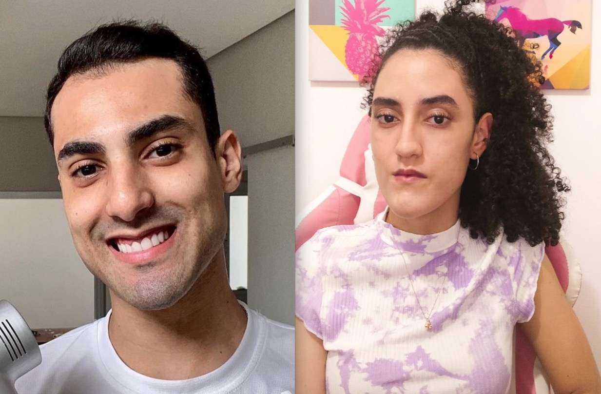 Mulher viraliza por se parecer com o jogador de vôlei, Douglas Souza