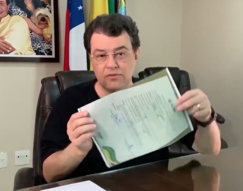 Eduardo Braga comemora obras de ampliação no aeroporto de Itacoatiara