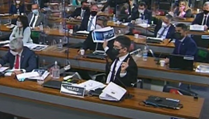 Depoimento de Ricardo Barros na CPI tem tumulto entre senadores 