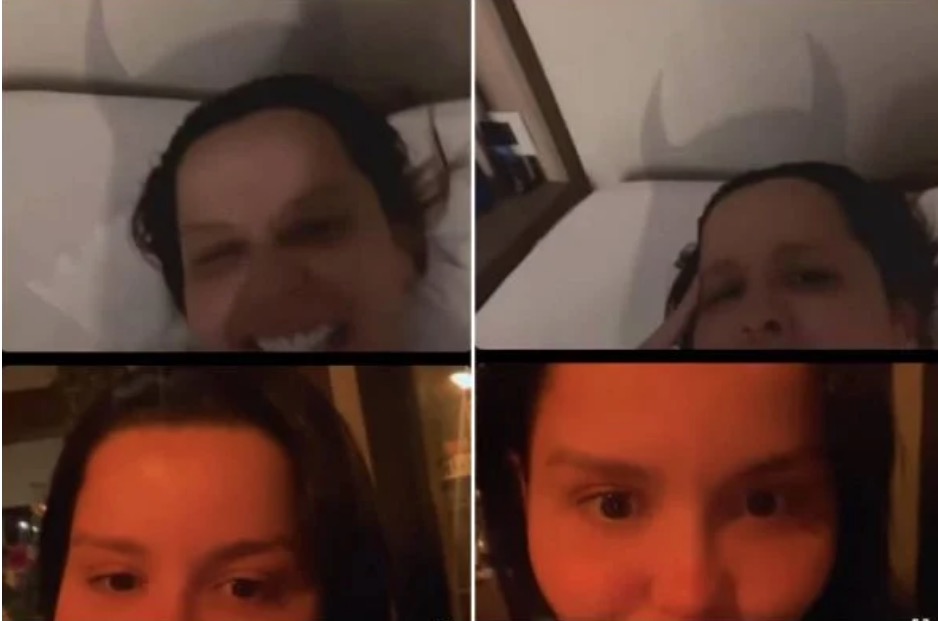 Maiara surge com chifre em live após fim do namoro com Fernando Zor