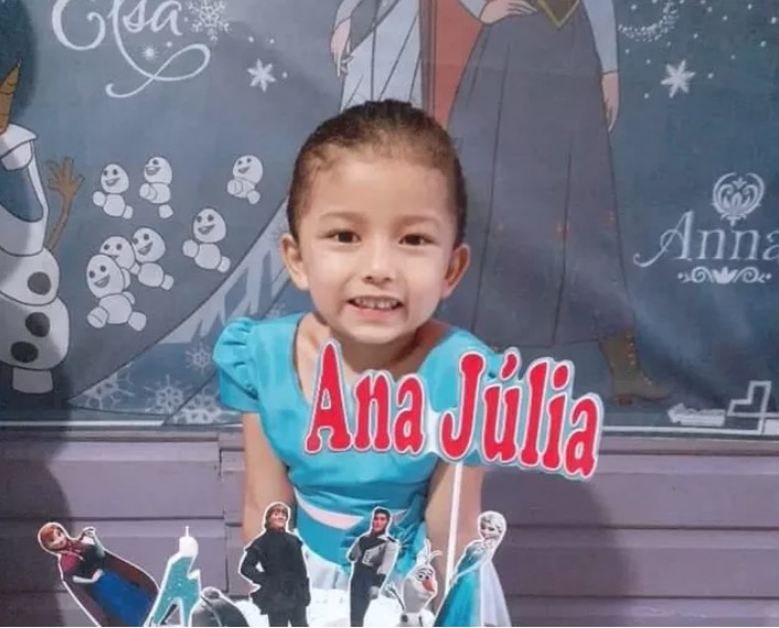 Menina de 5 anos morre ao levar tiro na cabeça 