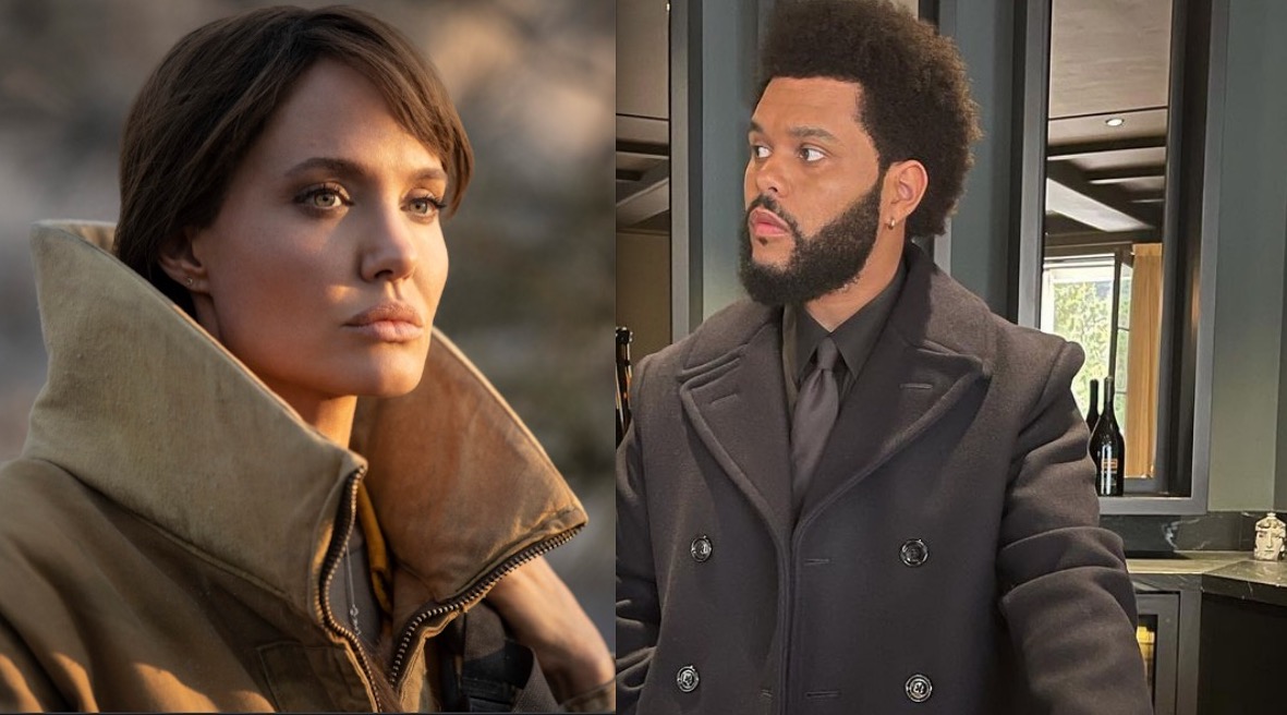 Angelina Jolie é flagrada com The Weeknd e aumenta rumores de namoro; veja 