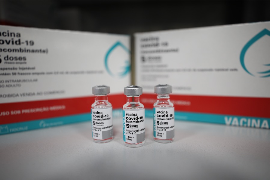 Amazonas recebe 19.250 doses da vacina AstraZeneca nesta terça