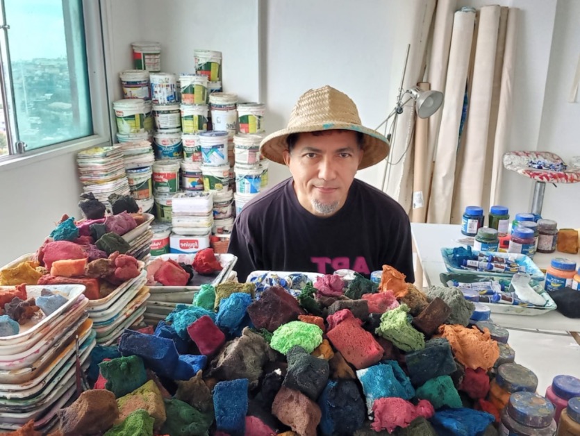 Jandr Reis inaugura exposição 'Jaraquiart' em Manaus