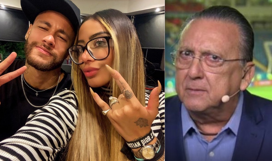 Irmã de Neymar alfineta Galvão Bueno após goleada do Brasil