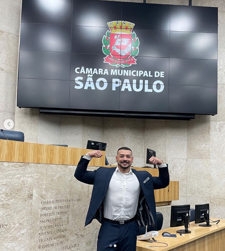 Ex de Juju Salimeni, Felipe Franco assume como vereador em São Paulo