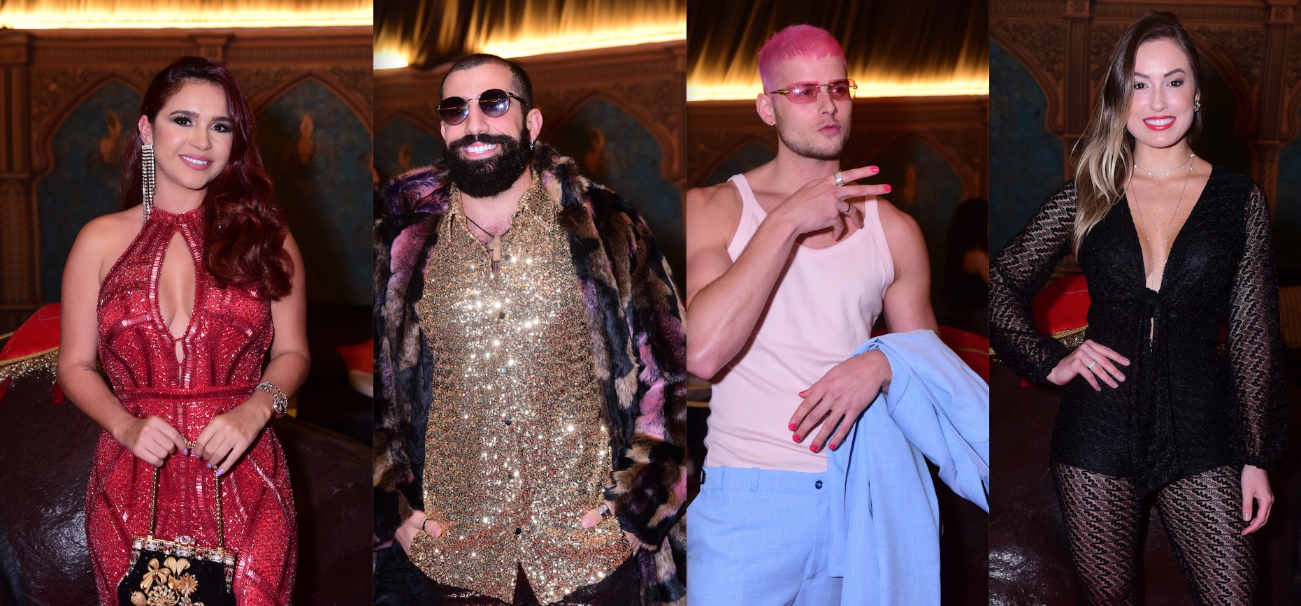 Ex-BBBs marcam presença no aniversário de Flay; Veja fotos 