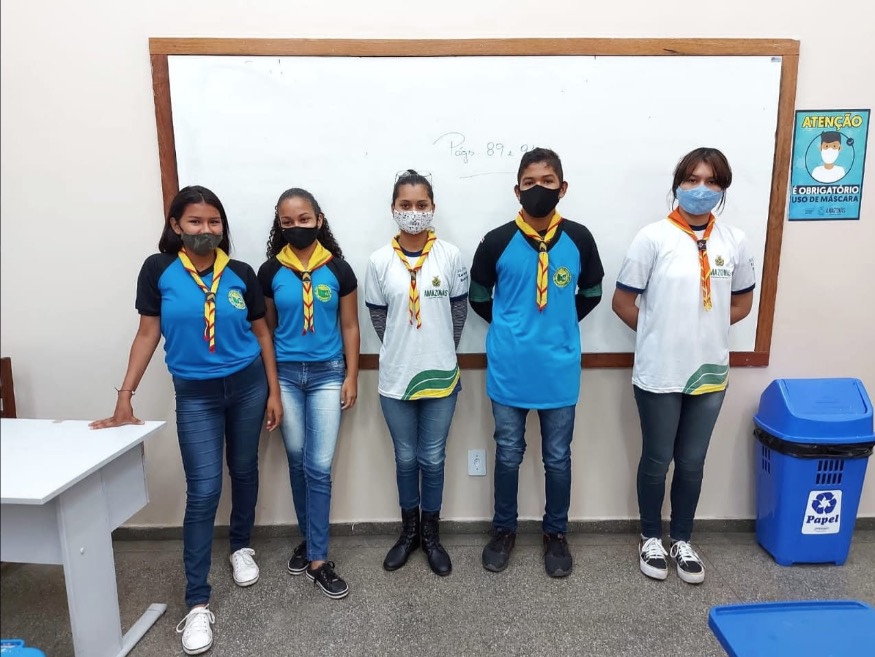 Escola incentiva alunos e frequência chega a 96% em Manaus