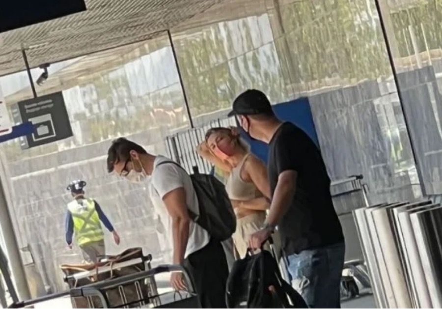Grazi Massafera é flagrada com novo affair em aeroporto