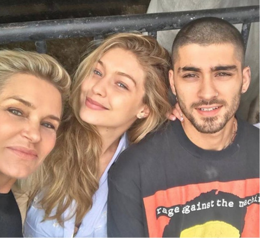 Mãe de Gigi Hadid diz ter sido agredida pelo genro, Zayn Malik
