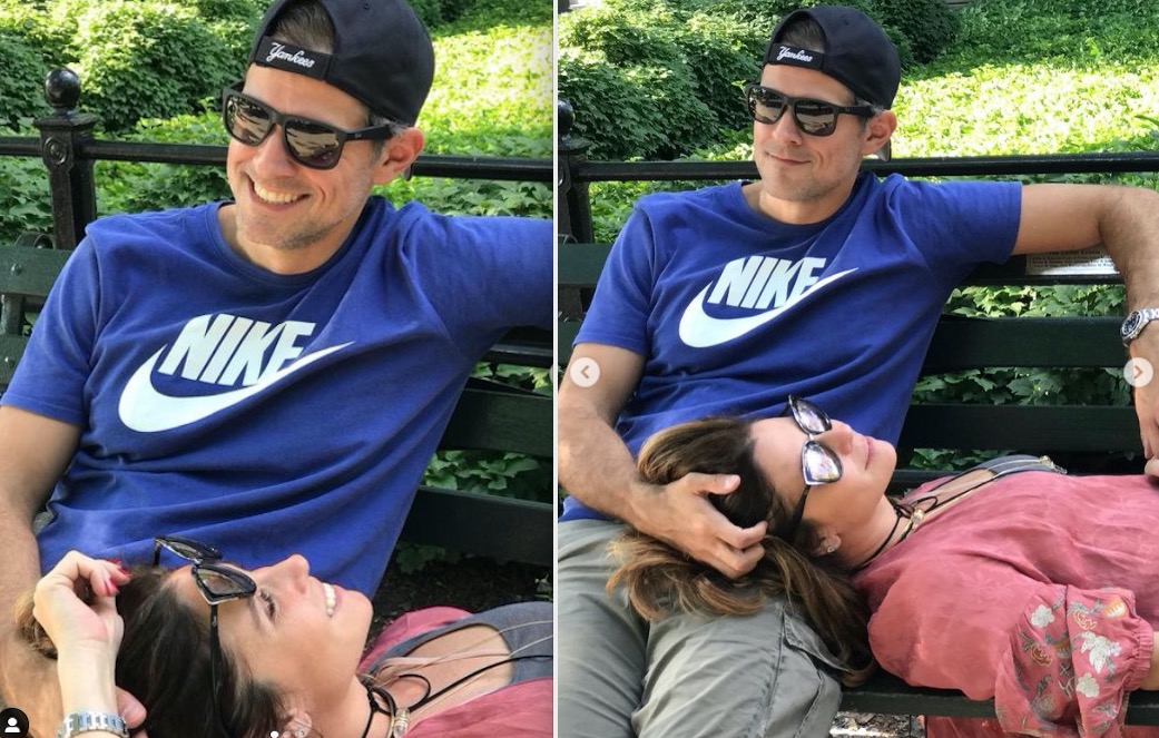 Giovanna Antonelli surge em foto rara com o marido e se declara