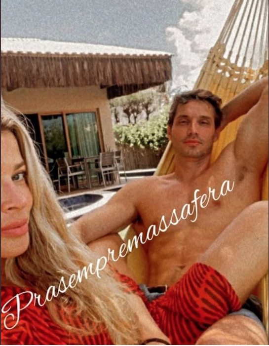 Grazi Massafera e novo namorado aparecem ‘encaixados’ em foto romântica 