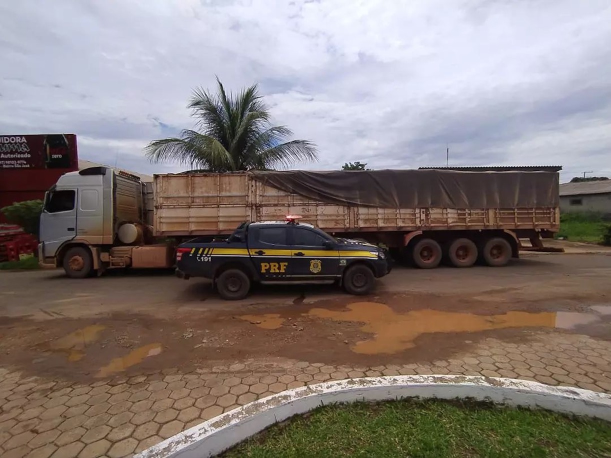 Caminhoneiro é preso com madeira ilegal pela PRF no Amazonas
