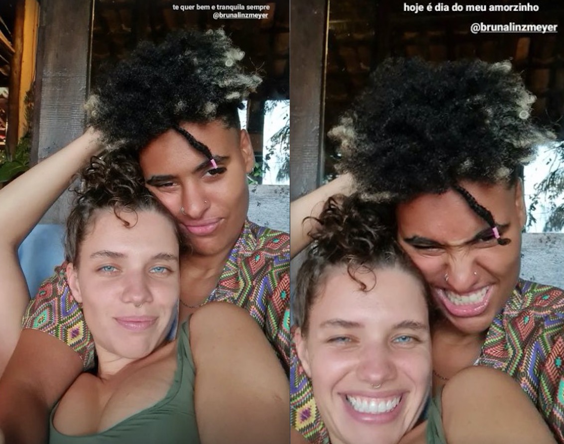 Bruna Linzmeyer completa 29 anos e ganha declaração da namorada 
