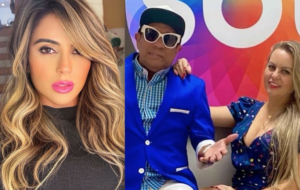 Mulher de Liminha acusa Nadja Pessoa de dar cantada no marido; Ela rebate