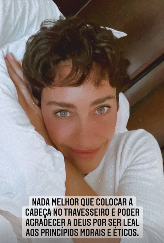 Cynthia Benini posta indireta para o ex-André Gonçalves após prisão