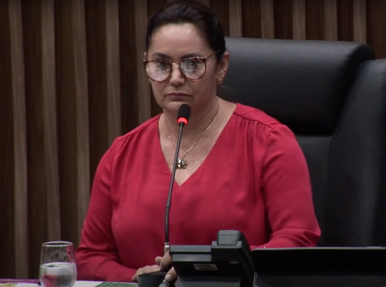 Vereadora de Manaus se irrita com colegas durante sessão sobre feminicídio