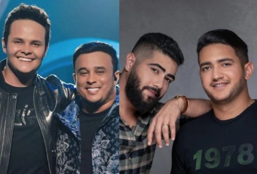 Saiba o motivo da briga entre Matheus & Kauan e Henrique & Juliano
