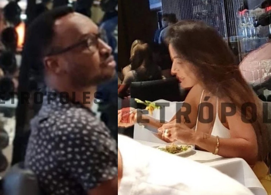 Thiaguinho e Carol Peixinho são flagrados em jantar romântico; veja foto