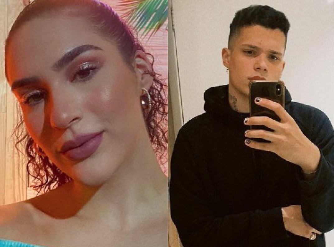 Lívian Aragão é flagrada aos beijos com filho de Valesca Popozuda em festa 