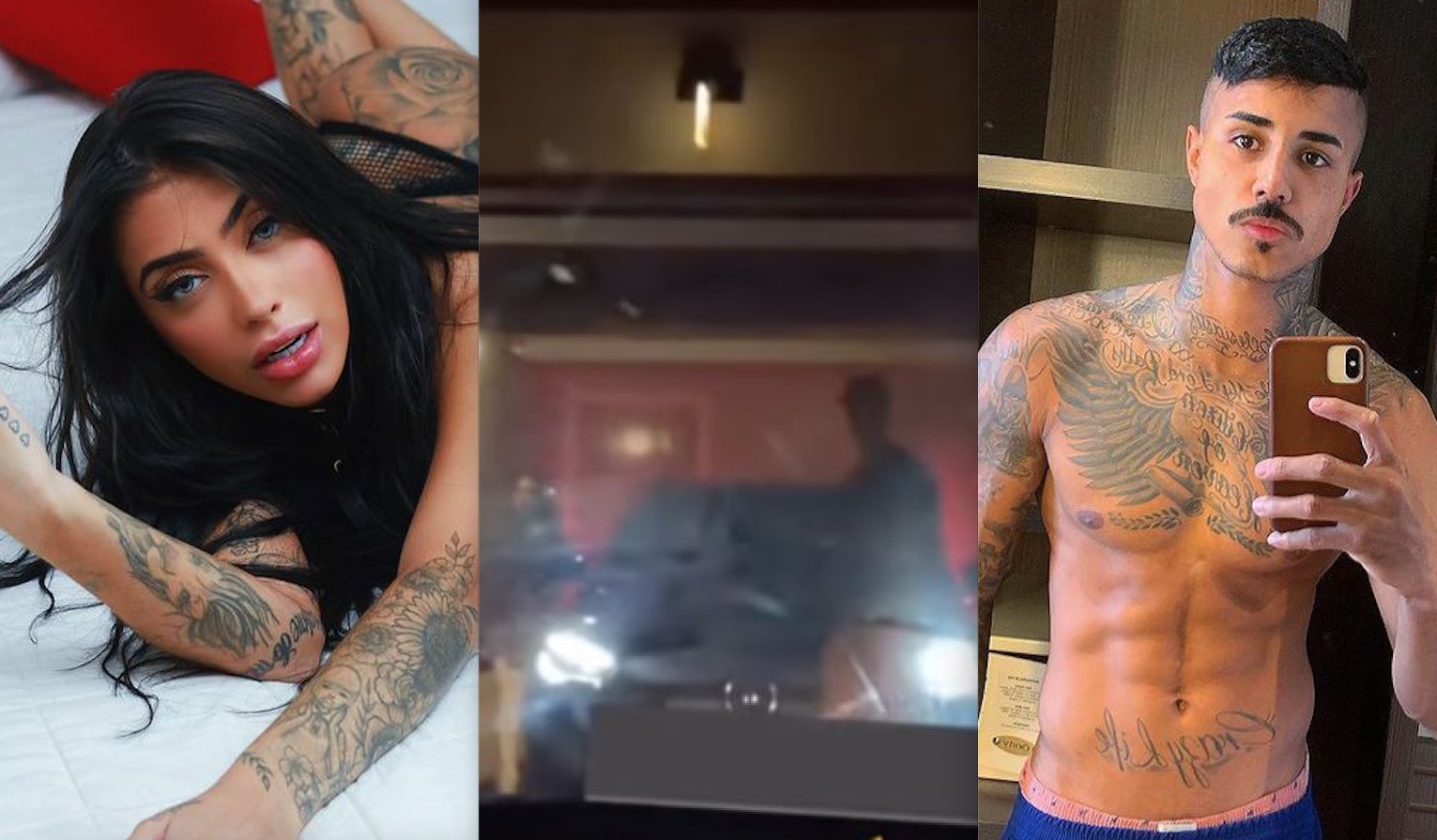Solteira, MC Mirella é flagrada com MC Livinho em motel; Vídeo  