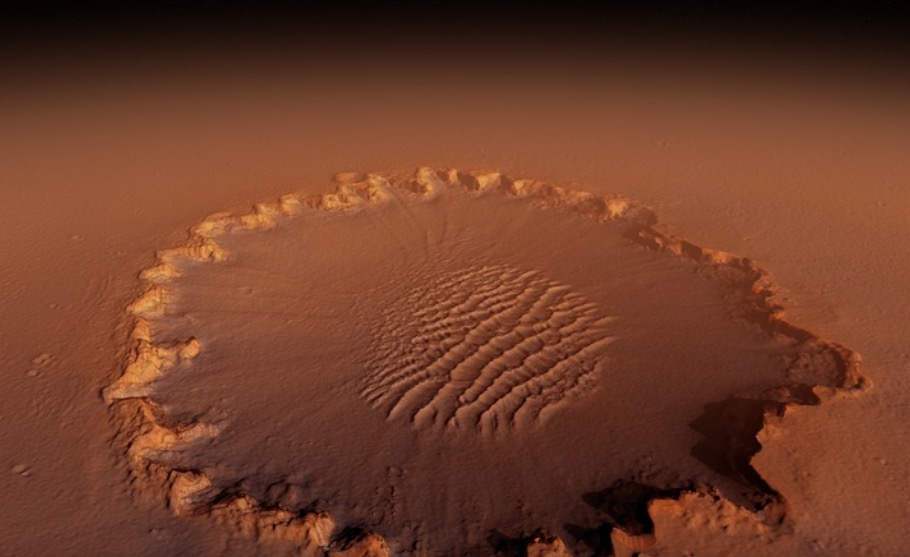 Cientistas encontram quantidade significativa de água em Marte 