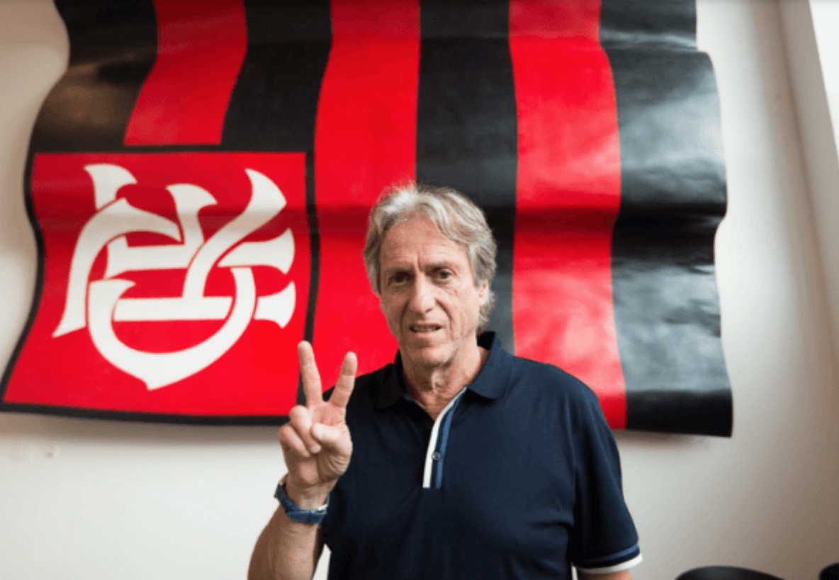 Flamengo e Jorge Jesus fazem acordo e liberação do Benfica será negociada