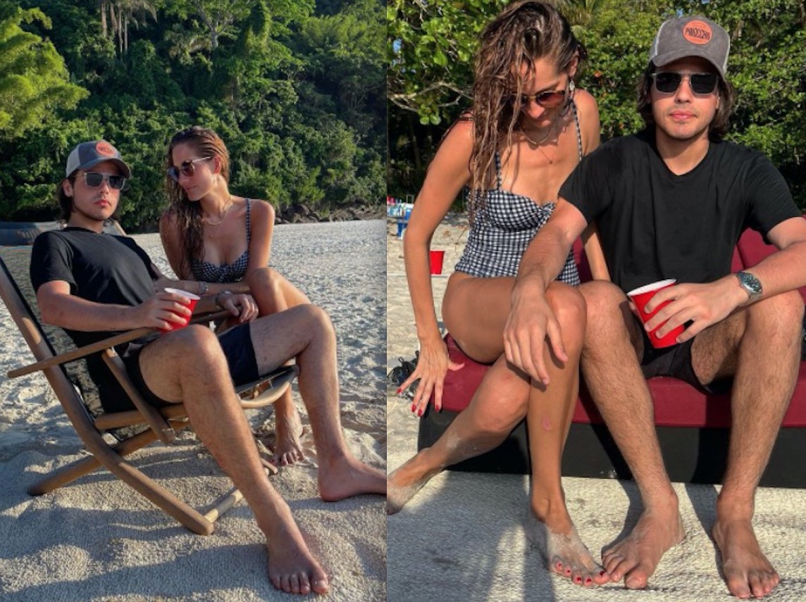 Aos 17 anos, filho de Faustão assume namoro com modelo de 33 anos 