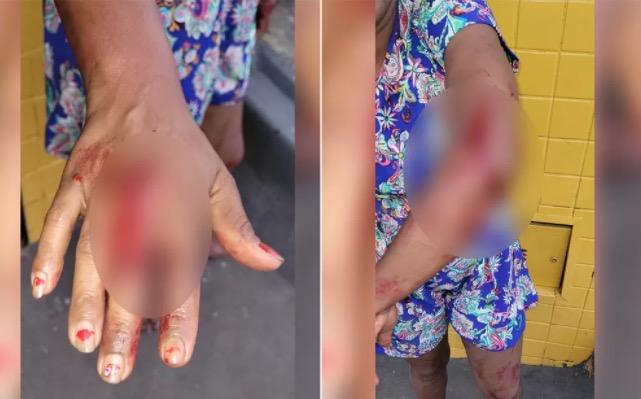 Briga por chinelo termina com mulher esfaqueada