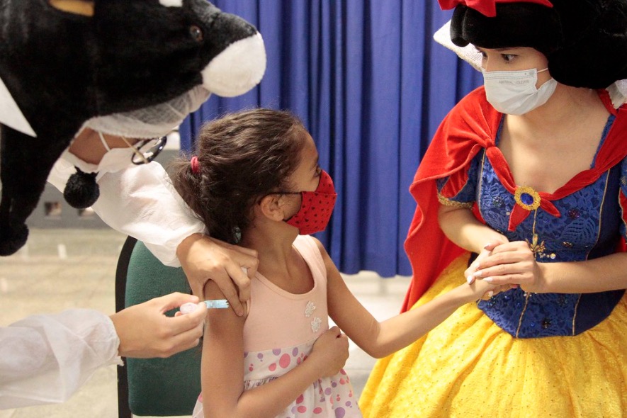 Manaus tem apenas 8% das crianças de 5 a 11 anos vacinadas contra Covid-19 