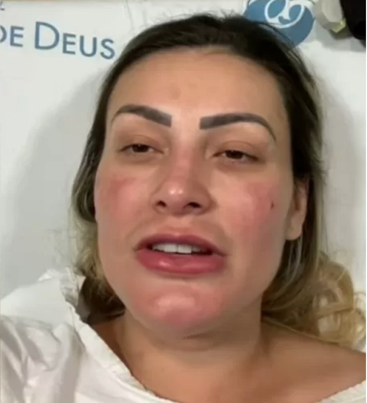 Grávida, Andressa Urach segue internada para evitar parto prematuro 